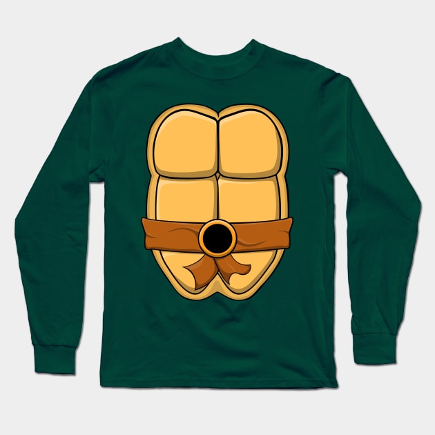 Half Shell Hero Long Sleeve T-Shirt by Relzak